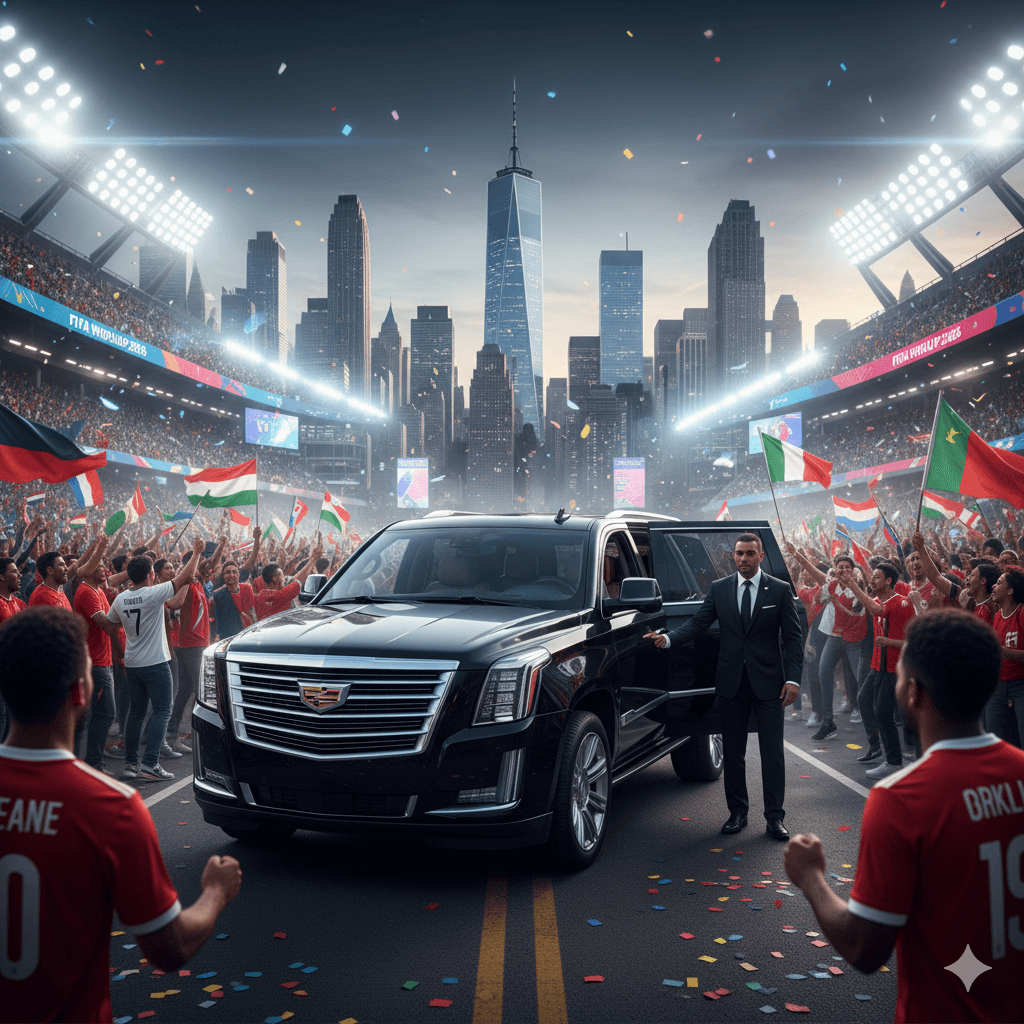 NYC FIFA 2026 travel guide private chauffeur transportation