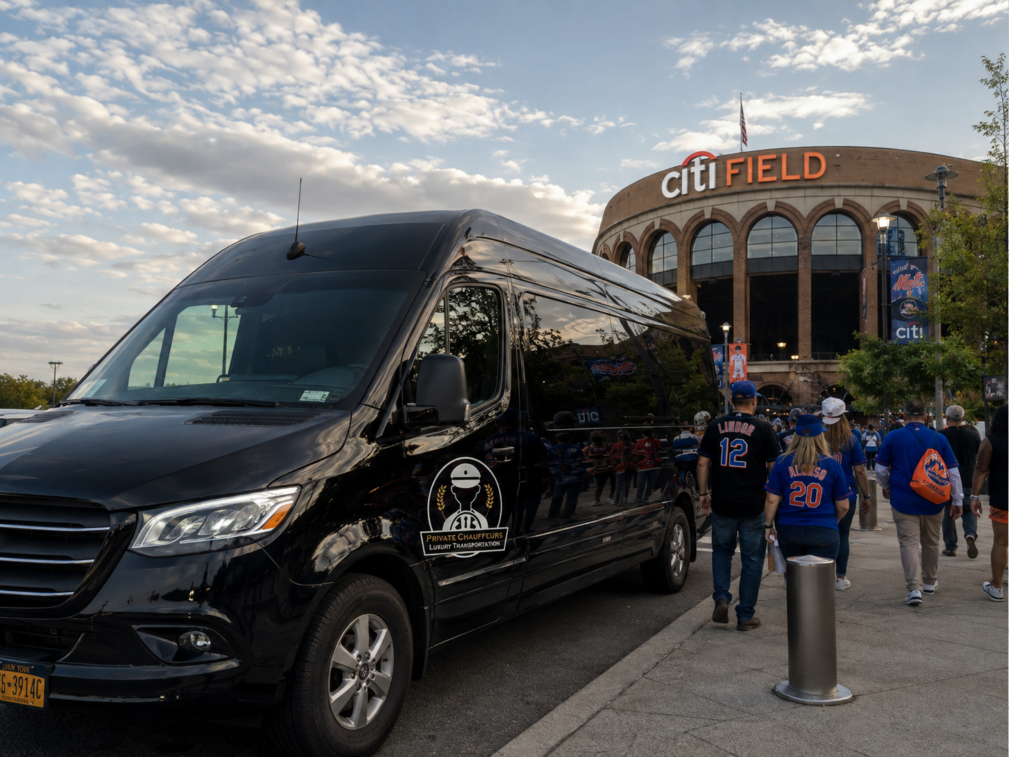 Book sprinter van service NYC for Mets vs Padres at Citi Field. Keep your group together, simplify game-day travel, and request a private quote today.